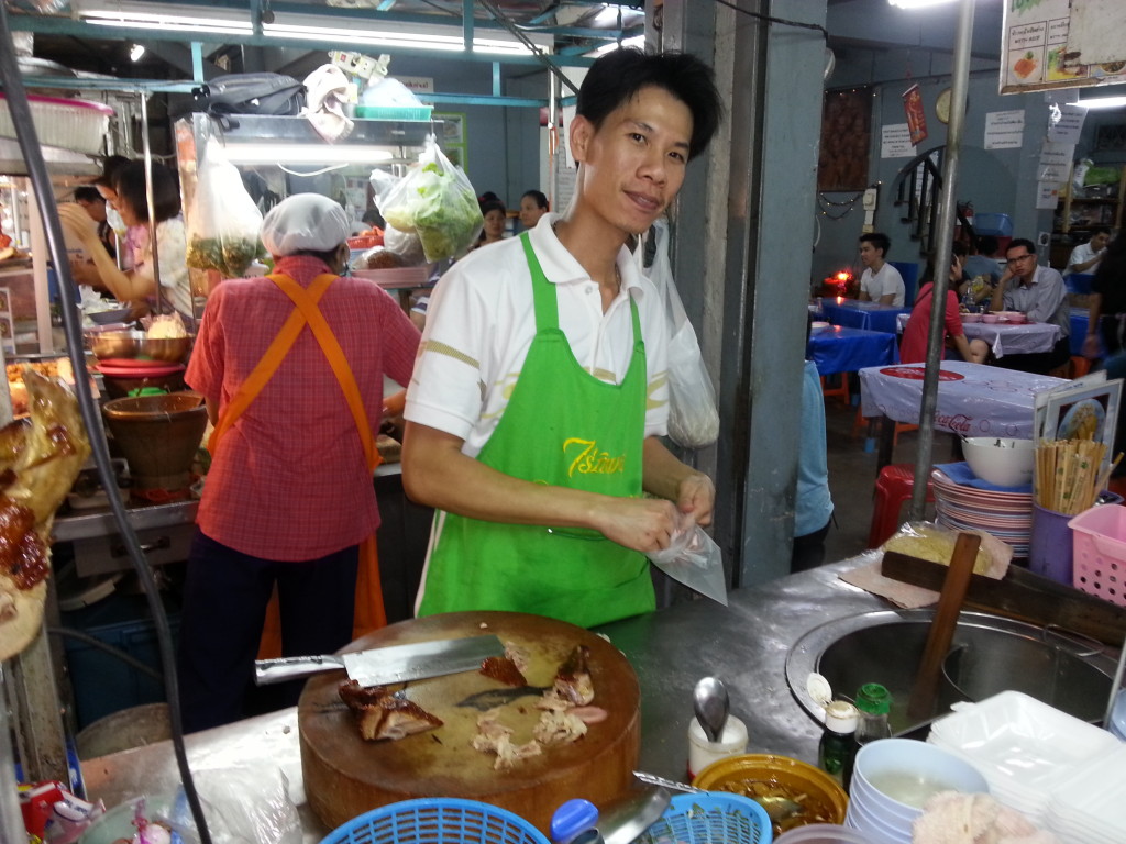 The man behind Soi 38's best roast duck.