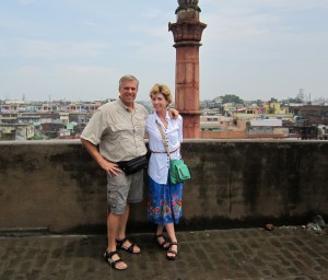At the top of Chardni Chowk