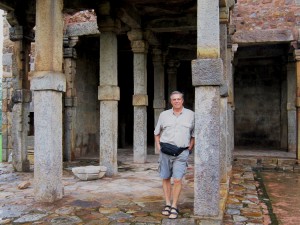 Just us among the centuries' old ruins.