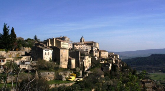Gordes from a distance