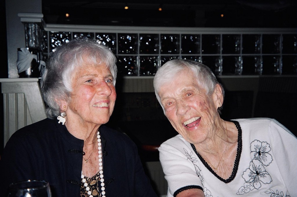 Mom and her dear friend Eleanor Starbuck, also no longer with us. They were quite a pair together.