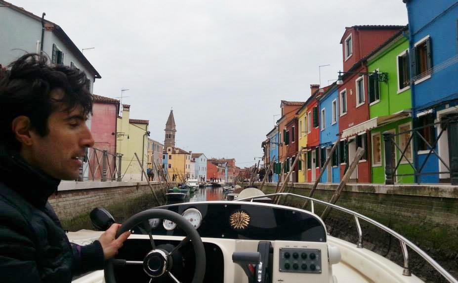 The colourful little island of Burano.