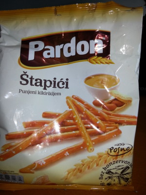 Uh. Oh. Peanut butter stuffed pretzels. Double uh oh.