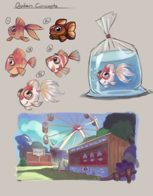 The first renderings